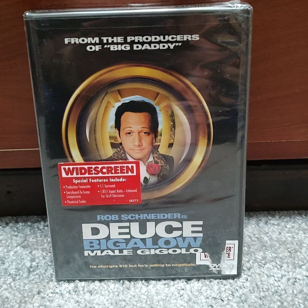 Deuce Bigalow Male Gigolo Widescreen DVD  NEW Sealed Rob Schneider